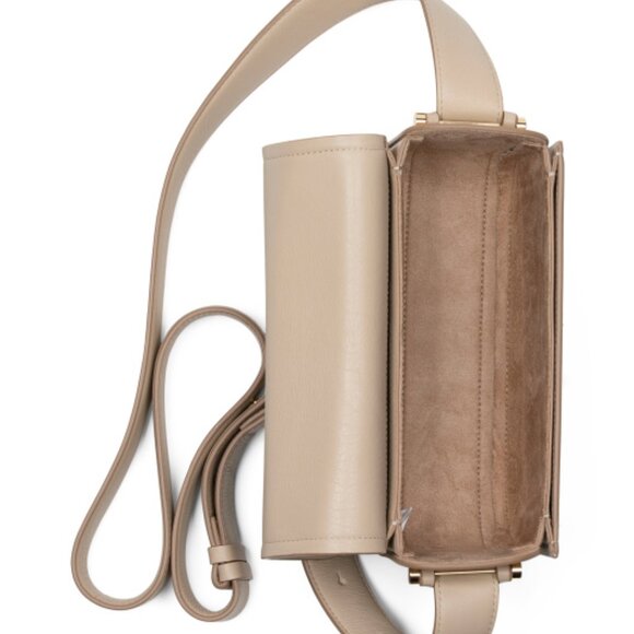 RADLEY LONDON Stone Leather Bathurst Mews Medium Flapover Crossbody - Picture 3 of 4